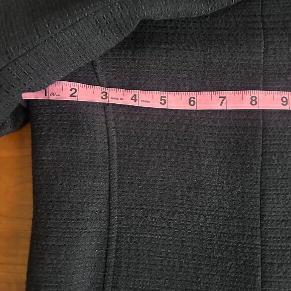 Vince round collar lined coastal blue jacket. Size 2. - Picture 15 of 16